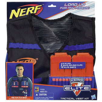 Nerf N Strike Elite Munitie Vest + Accessoires