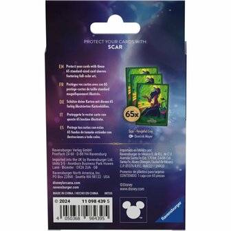 Ravensburger Disney Lorcana 65 Card Sleeves