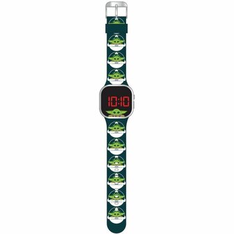 Accutime LED Horloge Star Wars Groen