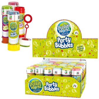 Party Bubbles Bellenblaas Display 36 Stuks