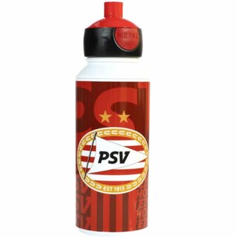 Mepal Pop-Up Beker PSV Blokken Rood