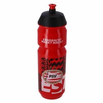 Bidon PSV Blokken 750 Ml Rood/Zwart