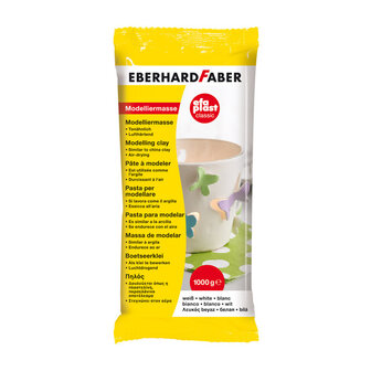 Eberhard Faber EF-570101 Efaplast 1000 Gram Wit