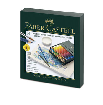 Faber Castell FC-117538 Aquarelpotlood Faber-Castell Albrecht D&uuml;rer Studiobox &agrave; 36 Stuks