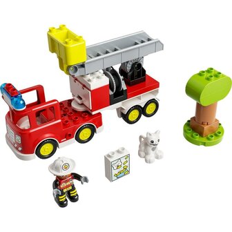 Lego Duplo 10969 Brandweerauto + Licht en Geluid