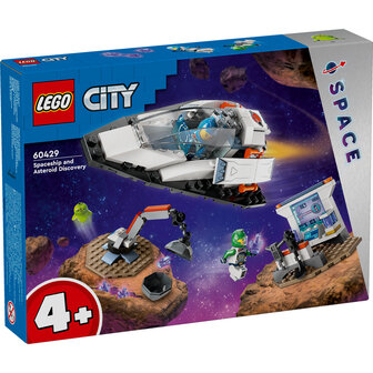 Lego City 60429 Space Ruimteschip en Ontdekking van Astero&iuml;de