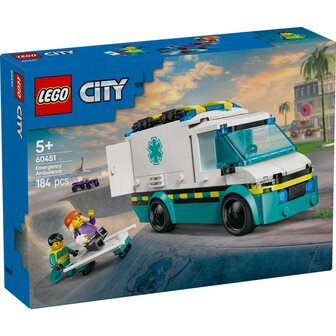 Lego City 60451 Great Vehicles Ambulance