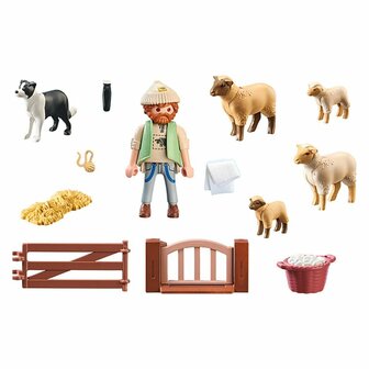 Playmobil 71444 Country Herder met Schapen