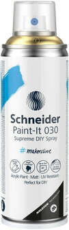 Schneider S-ML03051066 Supreme DIY Spray Paint-it 030 Goud Metallic 200ml