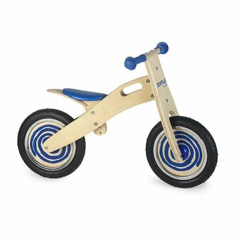 Simply for Kids Houten Loopfiets Blauw