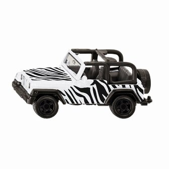 Siku 1546 Jeep Wrangler Safari Wit/Zwart