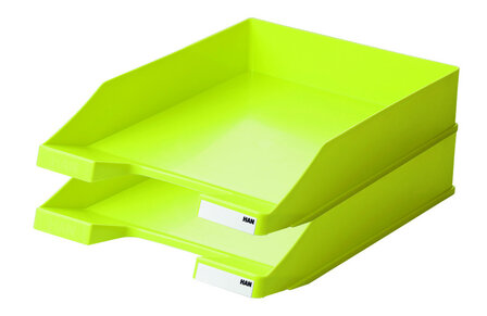 HAN HA-1027-X-50 Brievenbak A4 Standaard Plastic Trend Colour Lemon