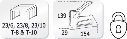 Kangaro K-7305167 Tacker TS-623/Z