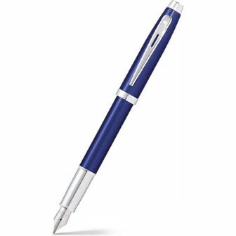 Sheaffer SF-E0933953 Vulpen 100 M Glossy Blue Lacquer Chrome Plated