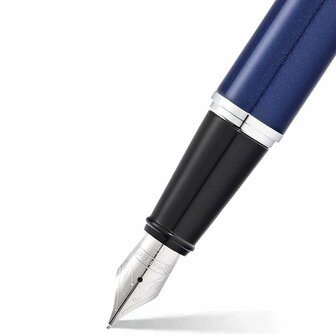 Sheaffer SF-E0934143 Vulpen 300 F Glossy Blue Chrome Plated