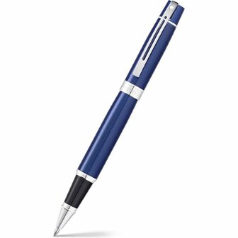 Sheaffer SF-E1934151 Rollerball 300 M Glossy Blue Chrome Plated