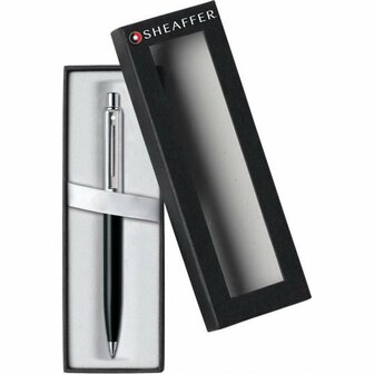 Sheaffer SF-E23211151 Balpen Sentinel M Black Brushed Chrome Chrome Plated