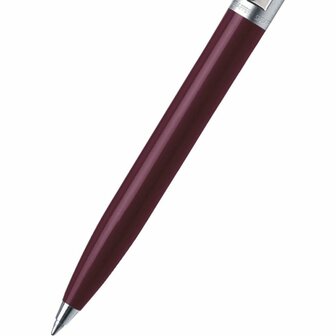 Sheaffer SF-E23217251 Balpen Sentinel M Burgundy Brushed Chrome Chrome Plated