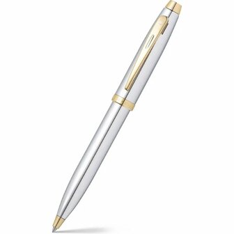 Sheaffer SF-E2934051 Balpen 100 Bright Chrome Gold Tone