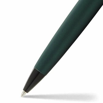 Sheaffer SF-E2934651 Balpen 300 M Matte Green Lacquer Polished Black