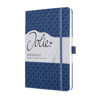 Sigel SI-JN101 Notitieboek Jolie Flair A5 Hardcover Gelinieerd Indigo Blauw