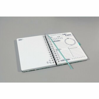 Sigel SI-JP201-A Dagplanner Inspire A5 + Bureauonderlegger Rose Inspiration A3