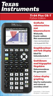 Texas Instruments TI-84PLCEPYT-C Graphing Calculator 84PLCET PY Python Edition