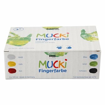 Kreul Mucki Vingerverf 6x150 ml