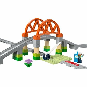 Lego Duplo 10426 Town Treinbrug en Rails Set