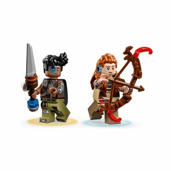 Lego Horizon 77037 Aloy en Varl vs Shell-Walker en Sawtooth