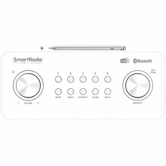 Kenwood CR-ST100S-W Smart Internet Radio Wit