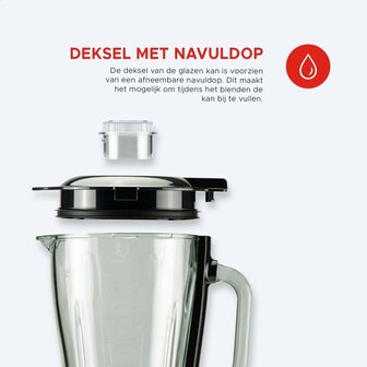 Bourgini Power Blender Set Zwart