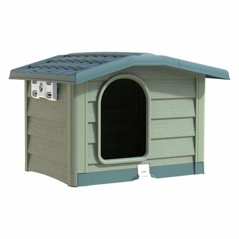 Bama Pet Cuccia Hondenhok 89x75x62 cm Groen