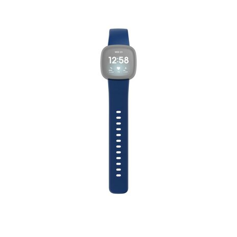 Hama Polsband Voor Fitbit Versa3/Sense Polsband Universeel Donkerblauw