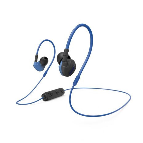 Hama Bluetooth®-koptelefoon Freedom Athletics In-ear Microfoon Zwart/blauw