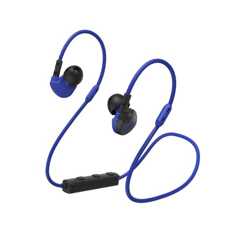 Hama Bluetooth®-koptelefoon Freedom Athletics In-ear Microfoon Zwart/blauw