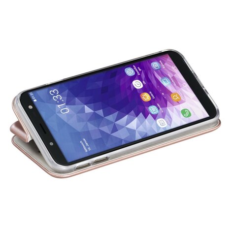 Hama Booklet Curve Voor Samsung Galaxy J6+ Roségoud