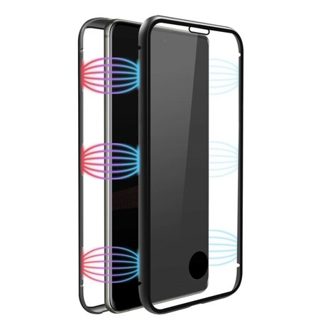 Black Rock Cover 360° Glass Voor Samsung Galaxy A71 Zwart