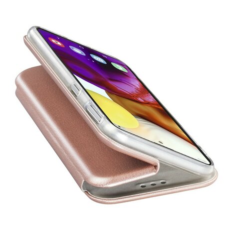 Hama Booklet Curve Voor Samsung Galaxy A71 Roségoud