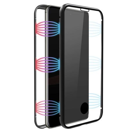 Black Rock Cover 360° Glass Voor Samsung Galaxy S20 Zwart