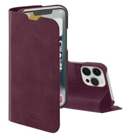 Hama Booklet Guard Pro Voor Apple IPhone 14 Pro Bordeaux