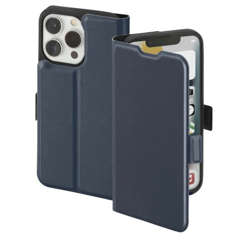 Hama Booklet Single2.0 Voor Apple IPhone 14 Pro Donkerblauw