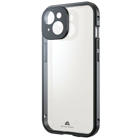 Black Rock 360 Glass Cover Voor Apple IPhone 15 Zwart