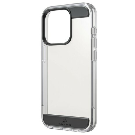 Black Rock Air Robust Cover Voor Apple IPhone 15 Pro Zwart