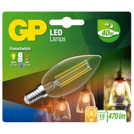 GP Lighting Gp Led Candle Fila. Fs 4w E14