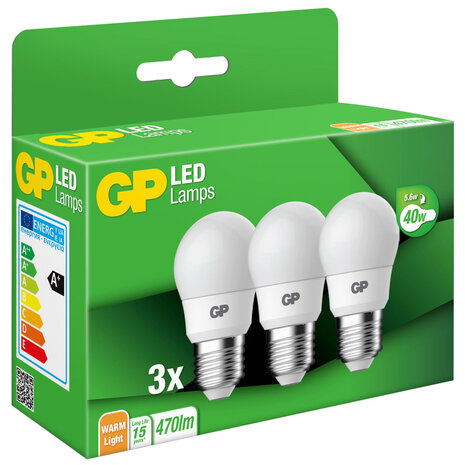 GP Lighting Gp Led Mini Globe 3x 5,6w E27