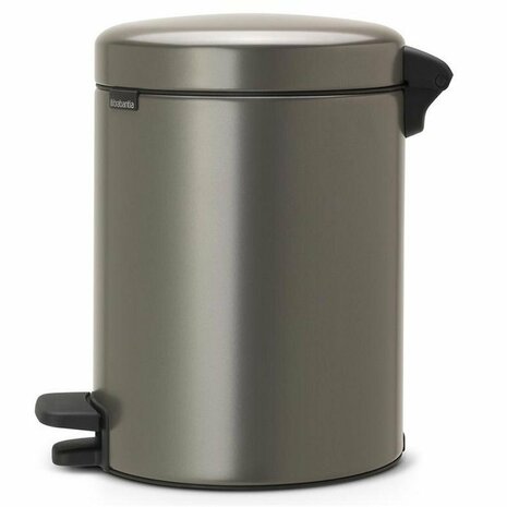 Brabantia NewIcon Pedaalemmer 5L Platinum