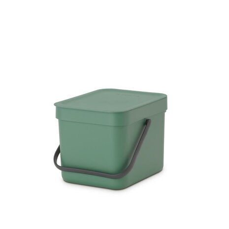 Brabantia Sort & Go Afvalemmer 6L Fir Groen