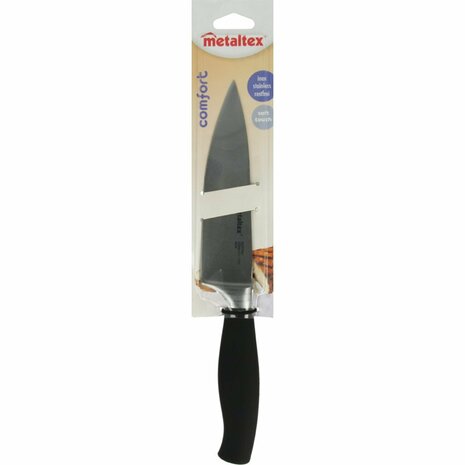 Metaltex Comfort Chefmes 30 cm Zwart/RVS