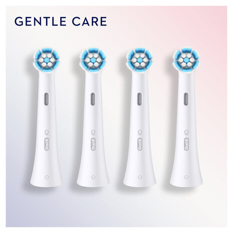 Oral-B IO Gentl-e Buis Care Opzetborstels Wit 4 Stuks